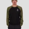 Mons Royale Merino Icon Raglan Base Layer Top -Cheap Volcom Store MerinoIconRaglanBaseLayerTop